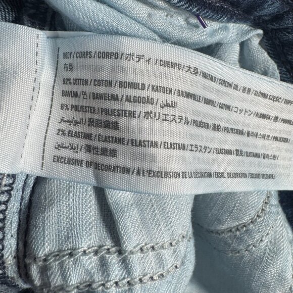 Abercrombie and Fitch Jeans Womens 26 Blue Skinny Ankle High Rise Dark Wash - Picture 4 of 13